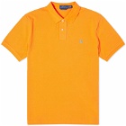 Polo Ralph Lauren Men's Colour Shop Custom Fit Polo Shirt in Resort Orange