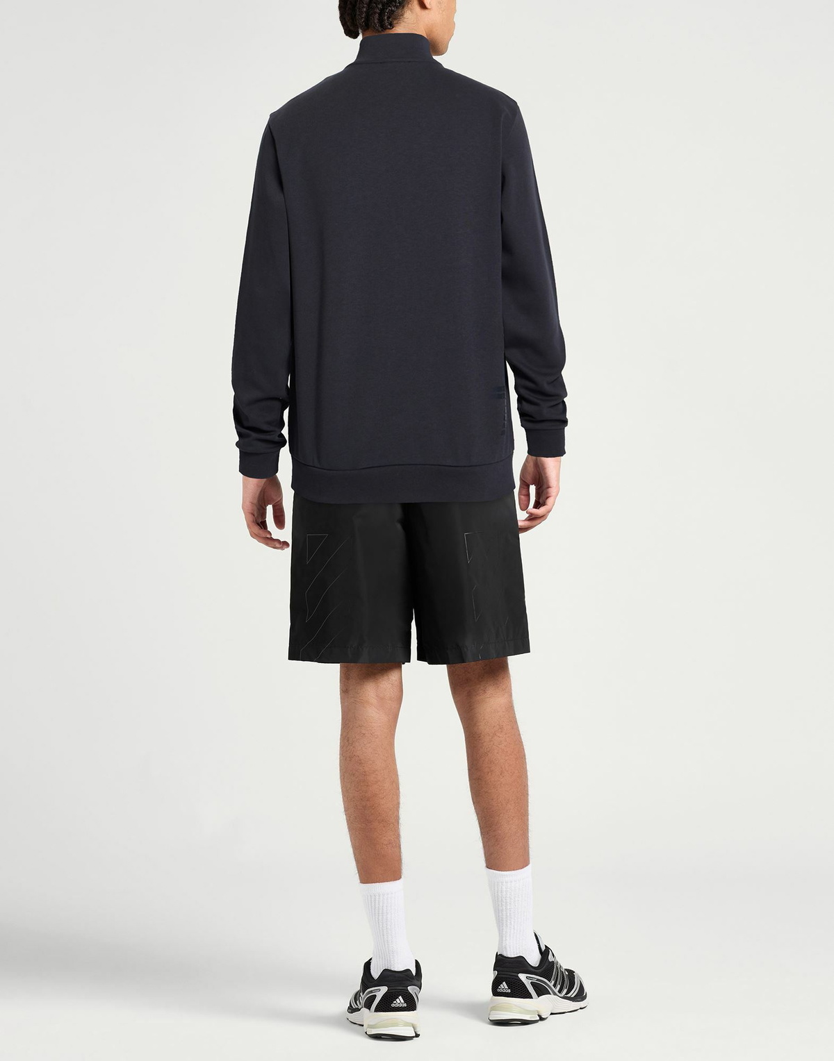 Ea7 Mens Sweatshirt Midnight in Blue