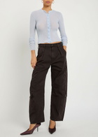 Citizens OF Humanity Tabitha Wool and Cashmere-blend Cardigan Light Blue