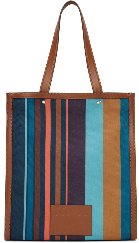 Photo: Paul Smith Multicolor Stripe Tote