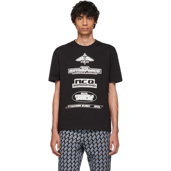 Photo: McQ Alexander McQueen Black Astroforce T-Shirt