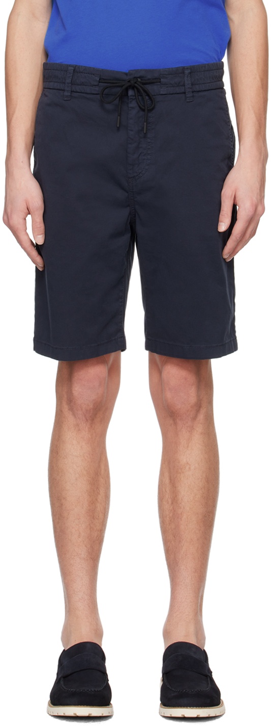 Photo: BOSS Navy Drawstring Shorts