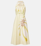 Dorothee Schumacher Floral Power floral cotton-blend midi dress