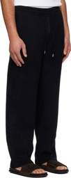 Solid Homme Black Essential Knit Trousers