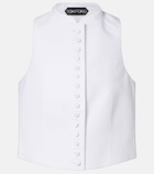 Tom Ford Cotton piqué waistcoat