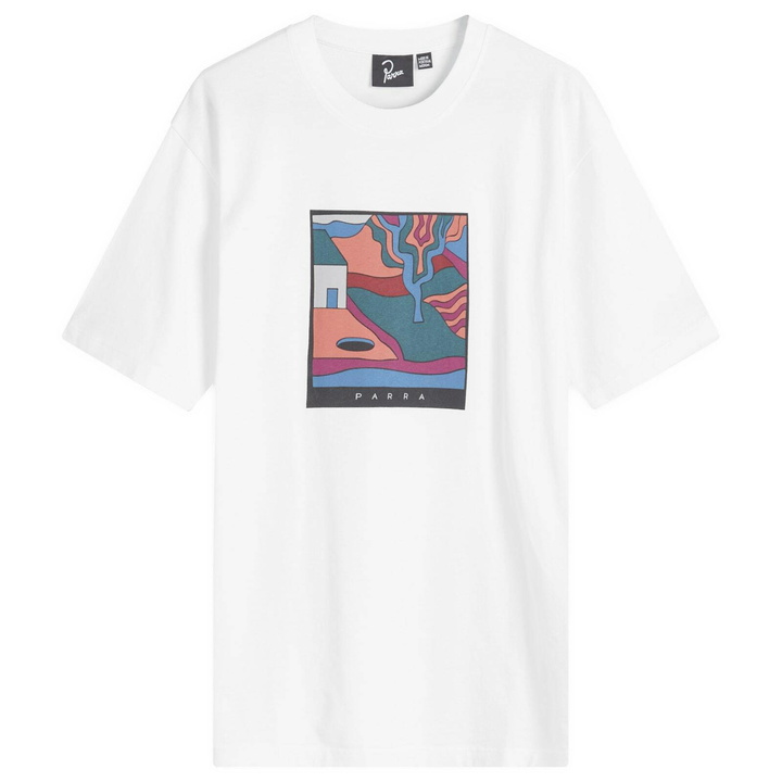 Photo: By Parra Men's Hole In The Yard T-Shirt in White