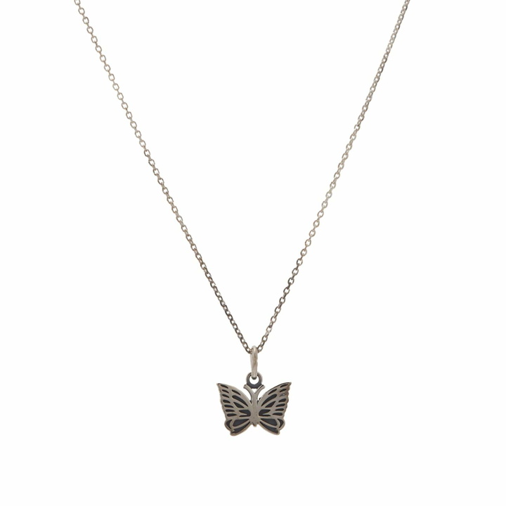 Photo: Needles Men's 925 Silver Pendant Necklace in Papillon 