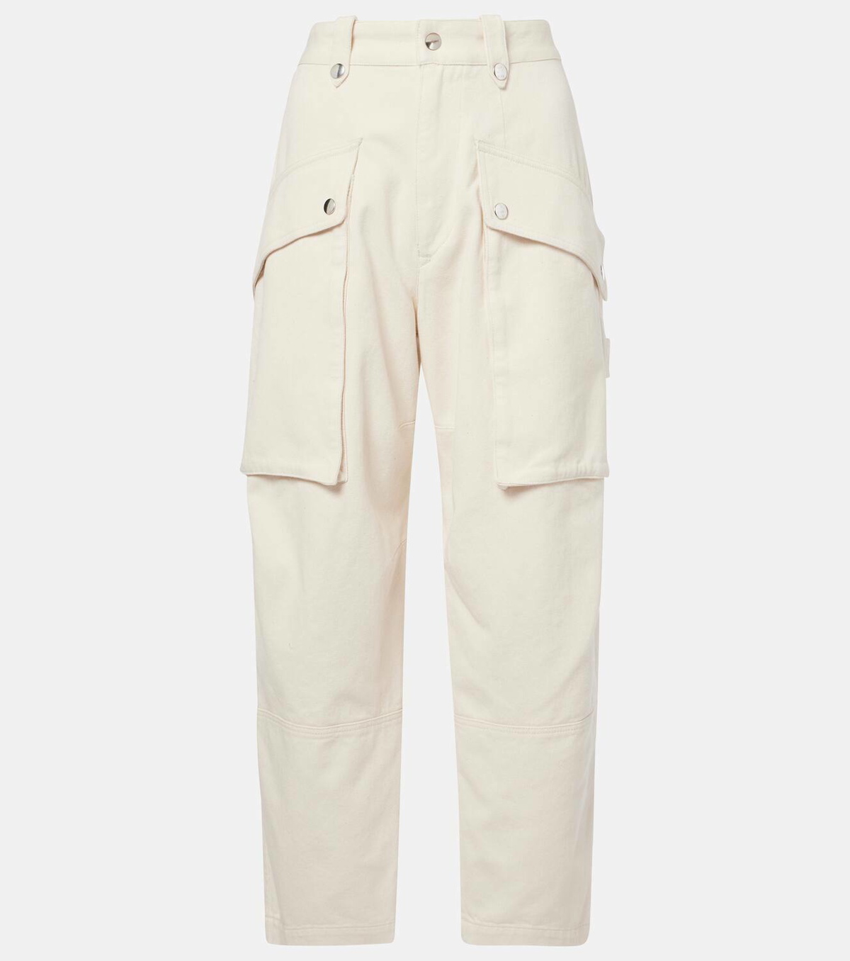 Marant Etoile Jannick low-rise cotton cargo pants