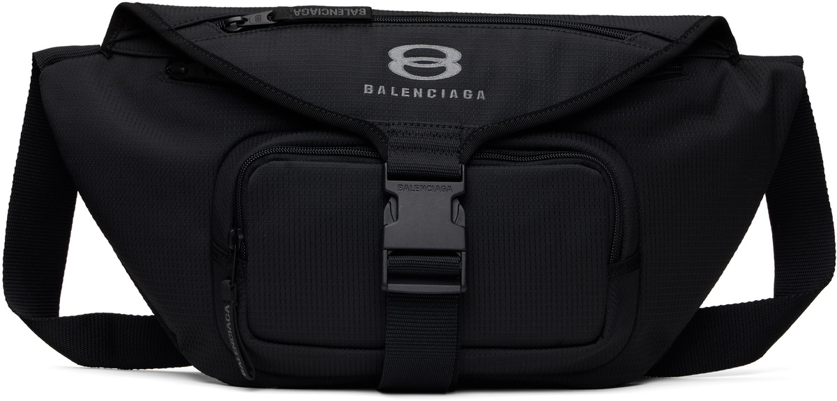 ボディーバッグ BALENCIAGA premium XL belt bag Balenciaga Black Utility Large Belt Bag Balenciaga