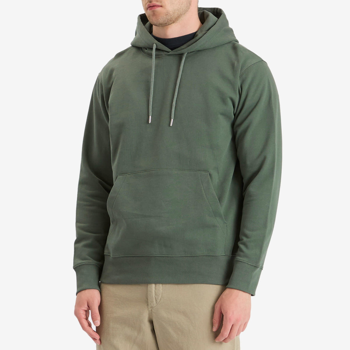 Norse Projects Men's Standard Hoodie in Aluminum Petrol