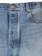 BALENCIAGA - Destroyed Super Large Cotton Baggy Jeans
