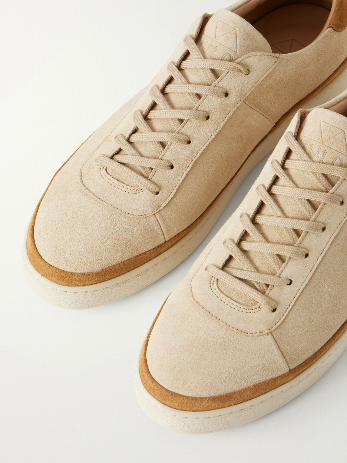 Mulo - Suede Sneakers - Neutrals