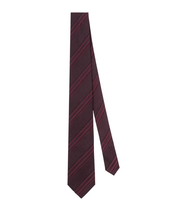 Photo: Brunello Cucinelli Striped silk tie