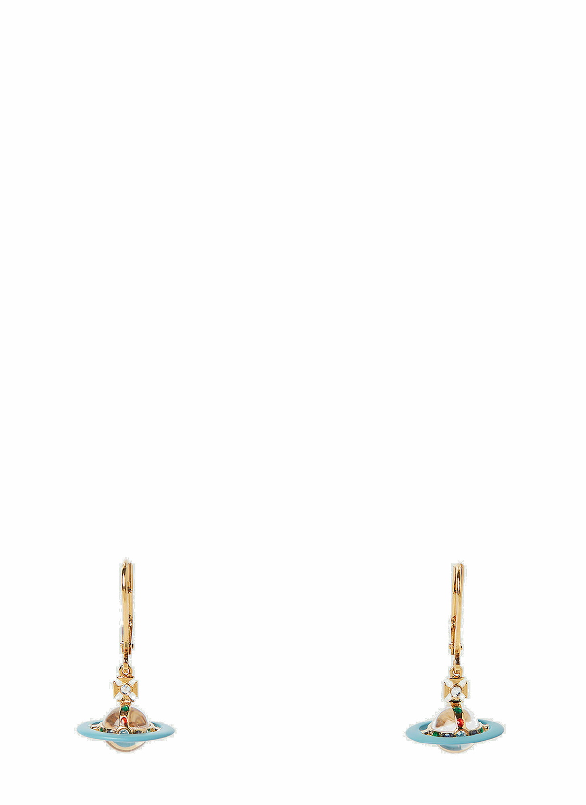 Petite Original Orb Drop Earrings in Gold Vivienne Westwood