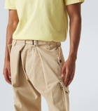 Loewe Cotton satin cargo pants