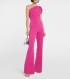 Roland Mouret Asymmetric crêpe jumpsuit