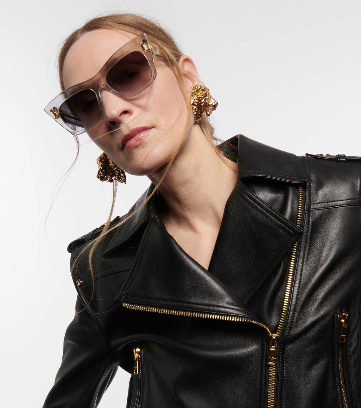 Balmain B-II square sunglasses
