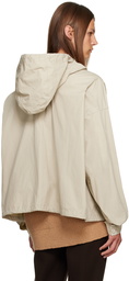 Maison Margiela Taupe Hooded Jacket