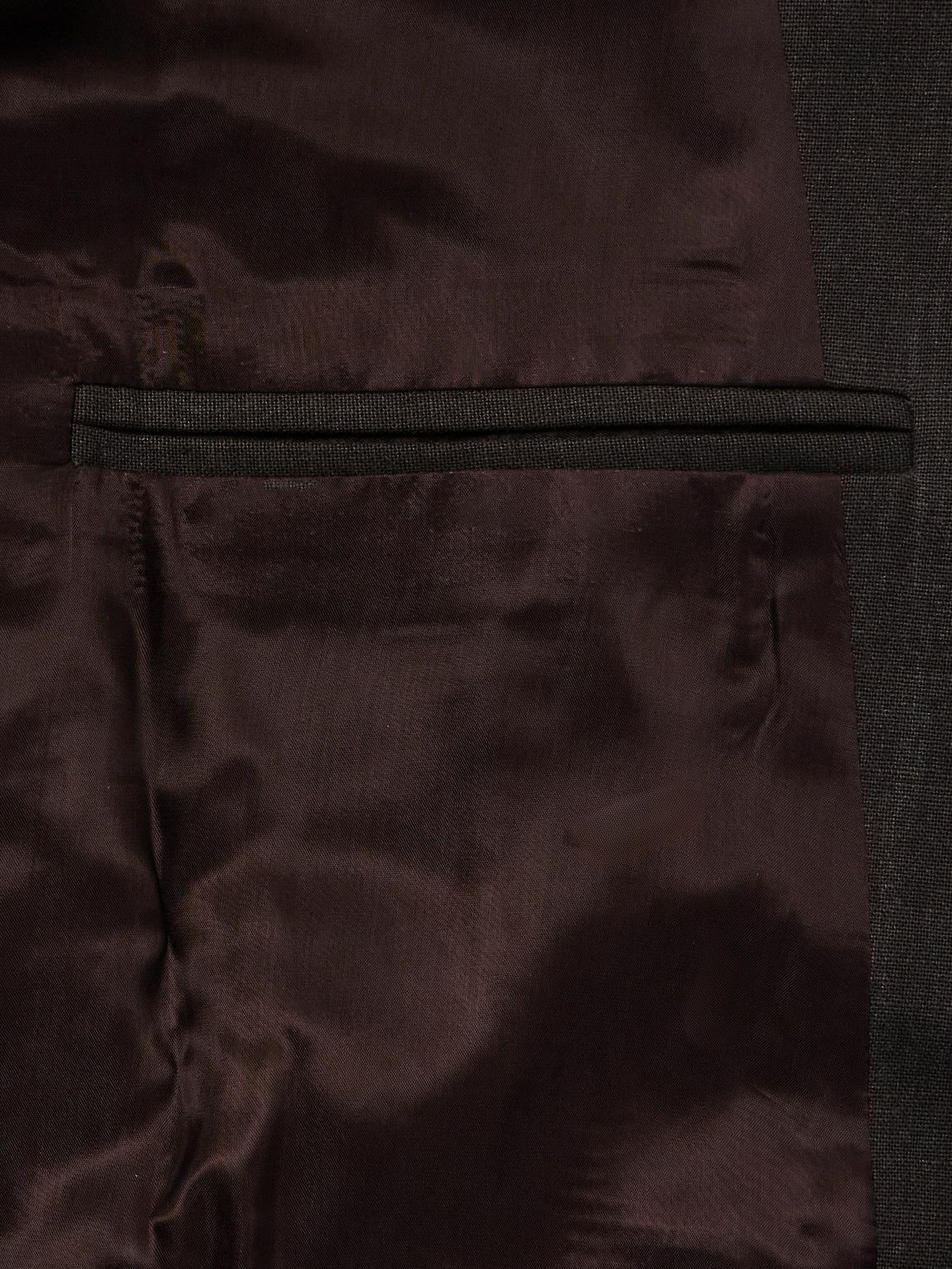 Small Talk - Shawl-Lapel Double-Breasted Cotton-Canvas Suit Jacket - Brown