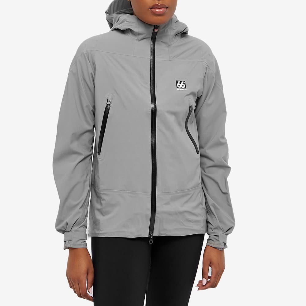 66° North Women's Snaefell W Neoshell Jacket in Solid Grey