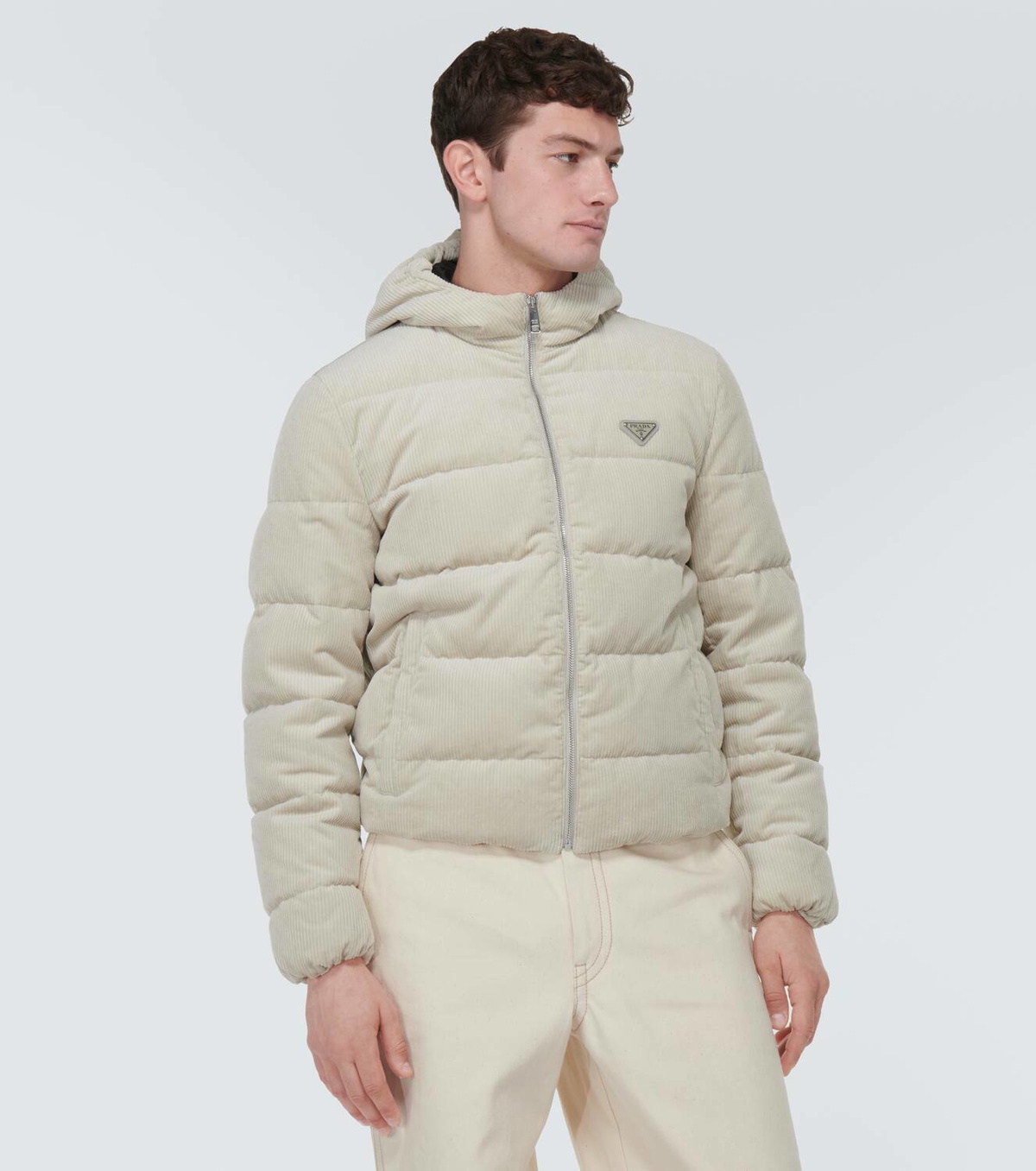 ダウンジャケット・コート PRADA CAPPUCCINO CASHMERE BLEND DOWN JACKET Prada Cashmere Wool Down Jacket | Saks Fifth Avenue