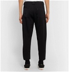 BILLY - Black Tapered Wool-Twill Suit Trousers - Black