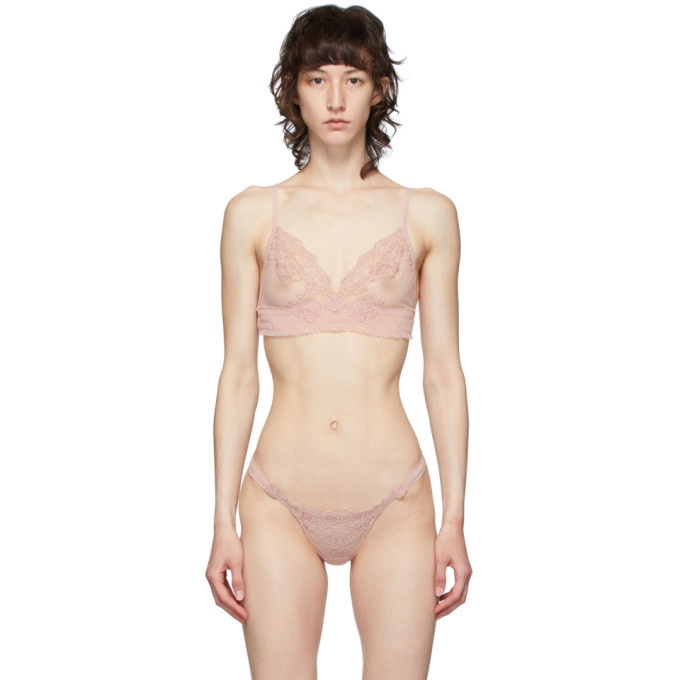 Photo: La Perla Pink Lace Triangle Bra