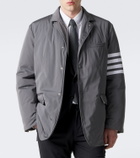 Thom Browne 4-Bar technical down jacket