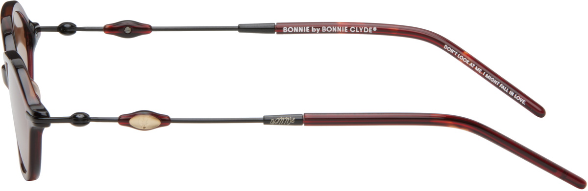【関税込み】Bonnie Clyde ブラウン&ブラック Nisa サングラス BONNIE CLYDE Brown & Black Nisa Sunglasses Bonnie Clyde