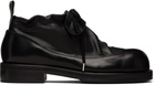 Comme des Garçons Homme Plus Black KIDS LOVE GAITE Edition Leather Derbys