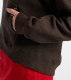 JW Anderson Cropped cotton hoodie