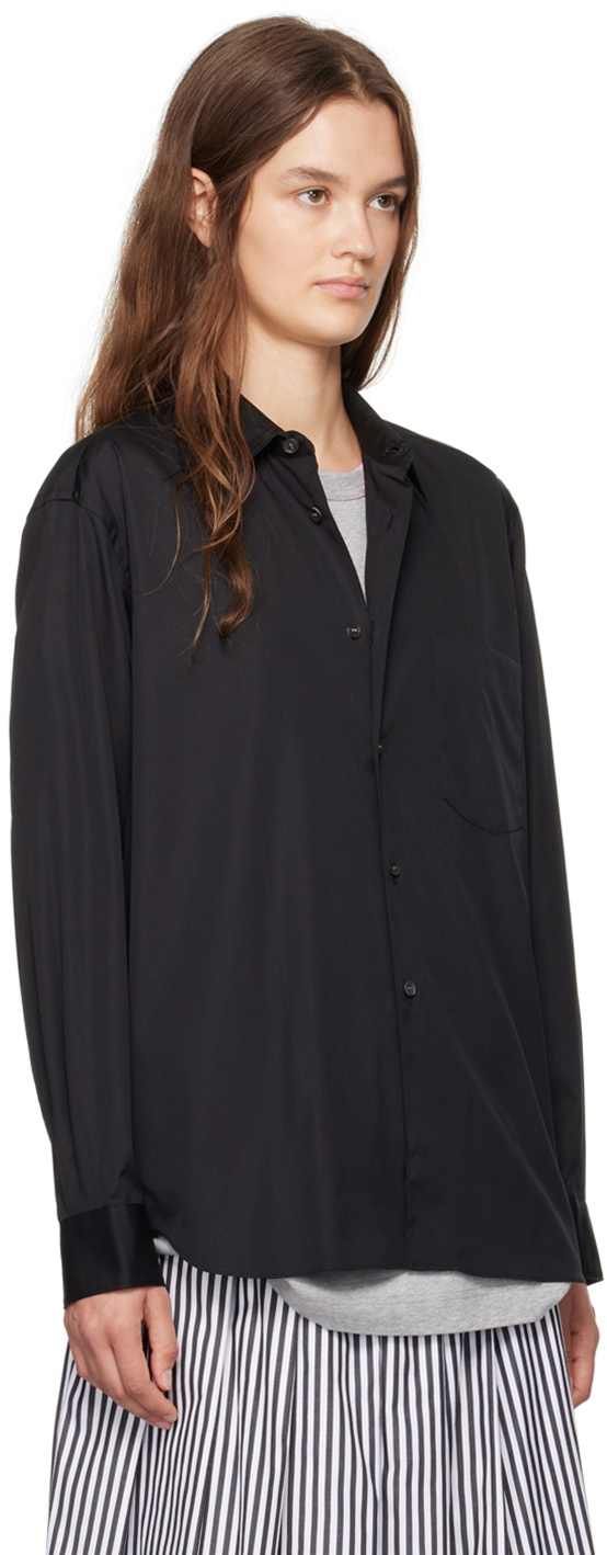 Comme des Garçons Shirt Black Patch Pocket Shirt