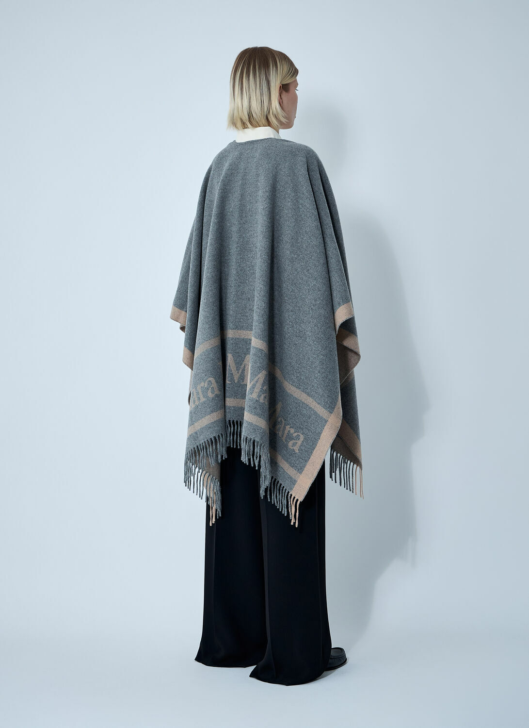Max Mara Hilde Logo Motif Scarf