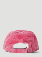 Acne Studios - Face Patch Baseball Cap in Pink