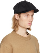 Taiga Takahashi Black Cotton Structured Hat