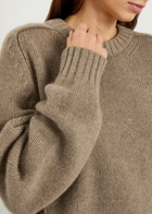 Khaite Mae Cashmere Sweater Beige