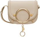 See by Chloé Beige Mara Small Crossbody Bag