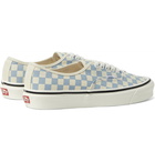 Vans - Anaheim Factory Authentic 44 DX Checkerboard Canvas Sneakers - Blue