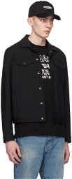 Dsquared2 Black Dan Tailored Jacket