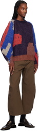 Henrik Vibskov Multicolor Mohairy Knit Sweater