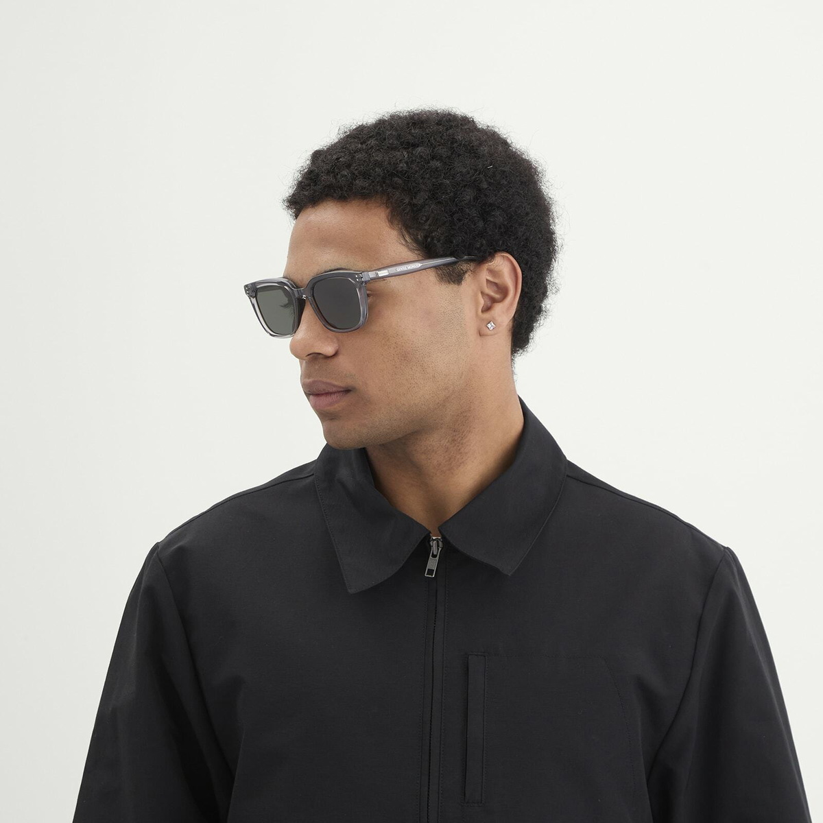 Gentle Monster Daze Sunglasses in Gray/Black 