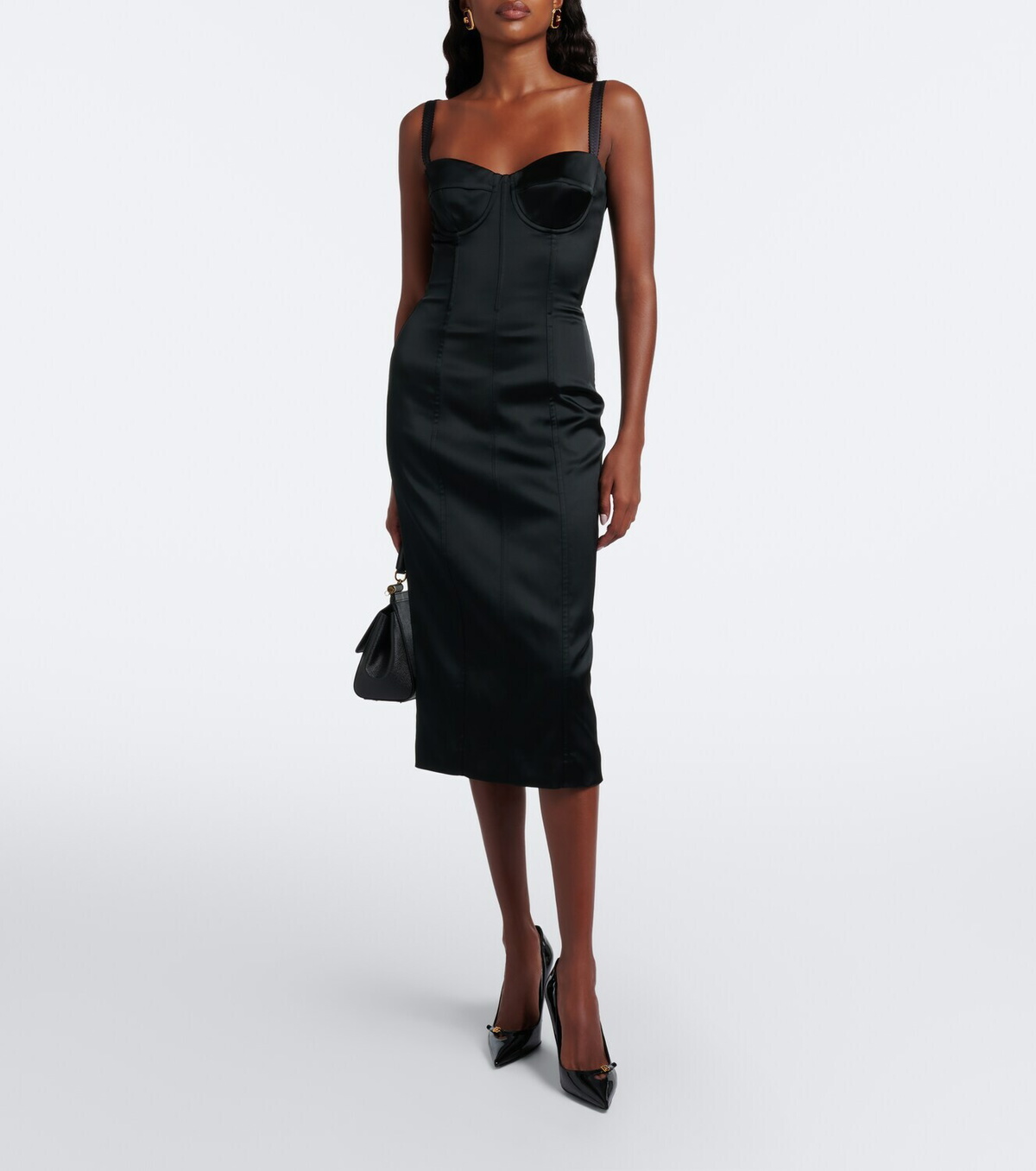 Dolce&Gabbana Satin corset dress