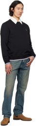 PS by Paul Smith Black Broadstripe Zebra Sweatshirt