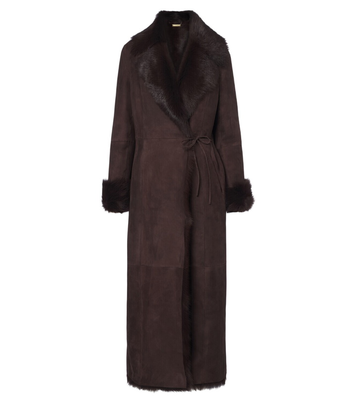 Photo: Nour Hammour Joni shearling jacket