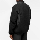 ROA Men's Polar Fleece Jacket in Black