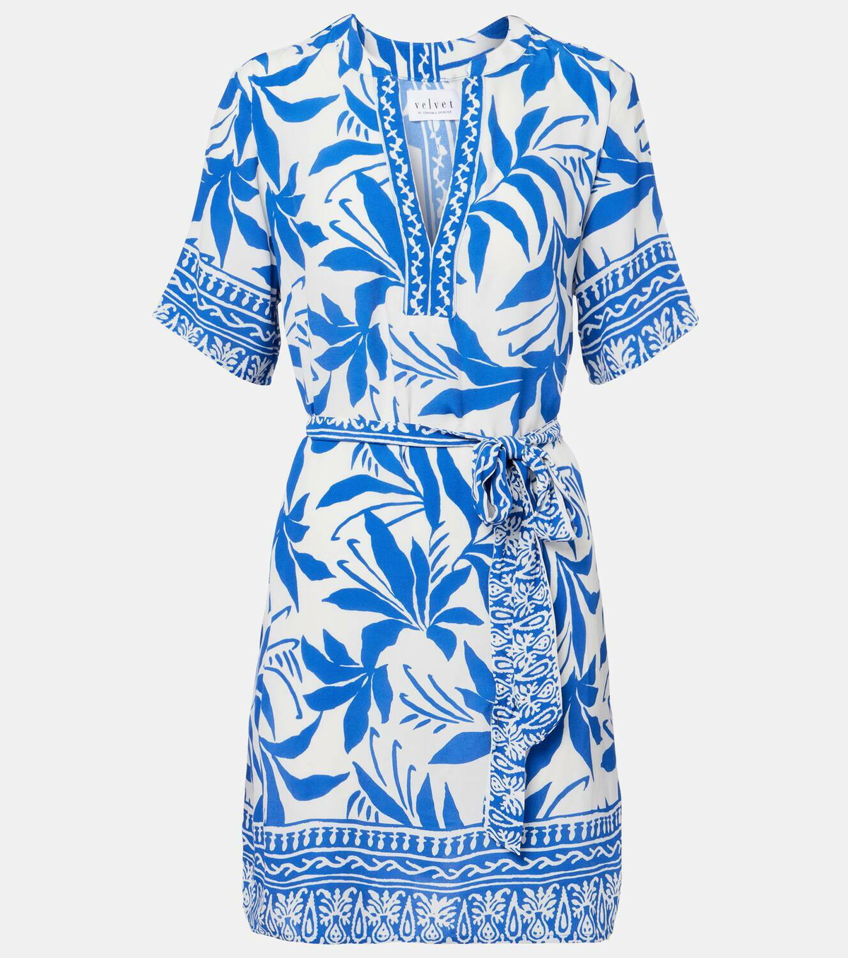 Velvet Vanessa printed shirt dress