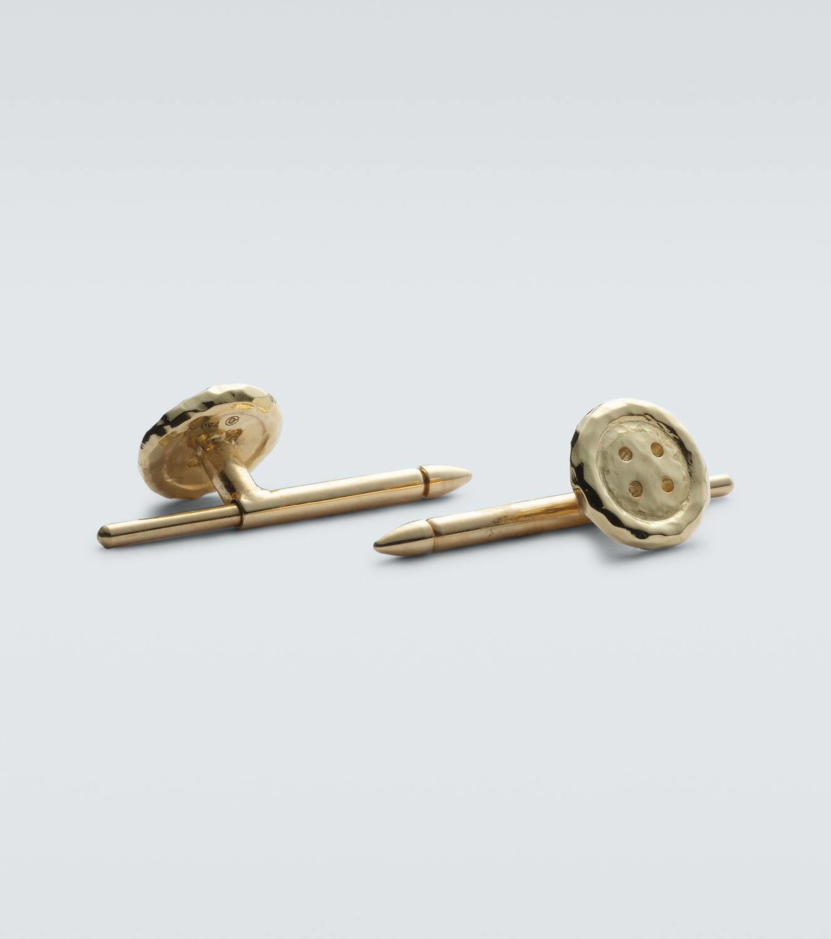 Octavia Elizabeth Set of 4 18kt gold button tux studs