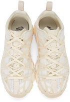 Li-Ning White & Off-White Mix Ace Low-Top Sneakers