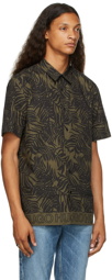 Hugo Black & Khaki Ebor Shirt