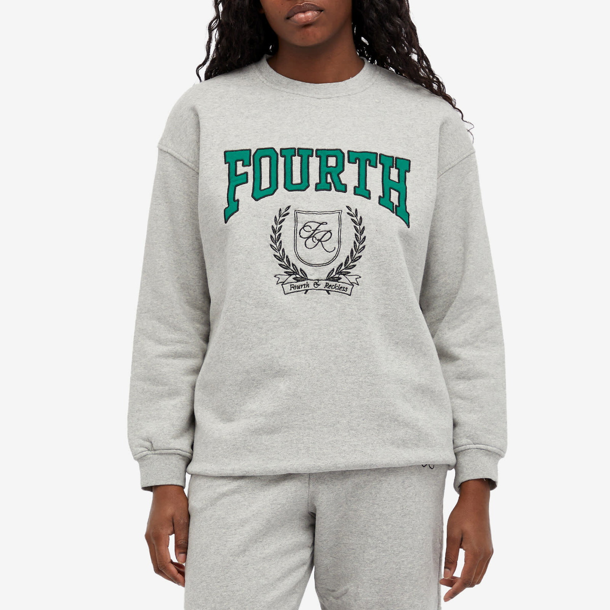 4th & Reckless Women's Arlo Sweatshirt in Grey